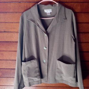 Susan Graver Casual 2 Pc. Dress Suit, M